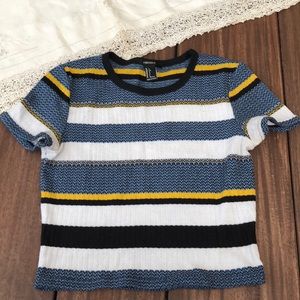 f21 t-shirt textured